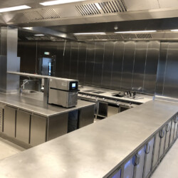 Cuisine professionnelle du musée Narbo Via à Narbonne